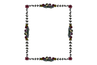 Decorative Floral Border Review