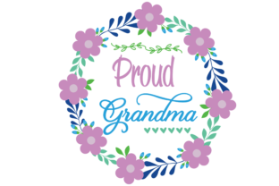 Proud Grandma Floral Embroidery Design Review